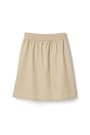 back view of  Pull-On Twill Skort with Striped Bow opens large image - 2 of 2