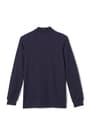 Back View of Long Sleeve Pique Polo opens large image - 2 of 2