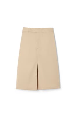  of Below The Knee Kick Pleat Skirt 