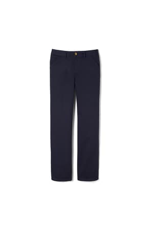  of Girls' Pull-On Straight Fit Stretch Twill Pant 