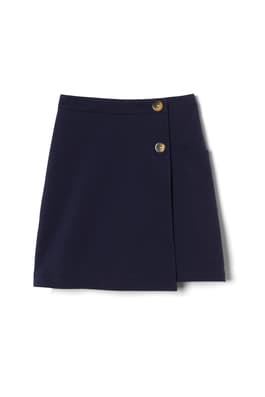  of Pull-On Stretch Ponte Skort with Pocket - FINAL SALE 