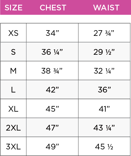 boy grade school size chart to women's