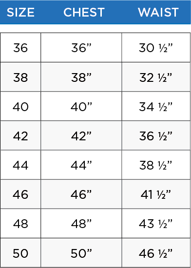 urban pipeline joggers size chart