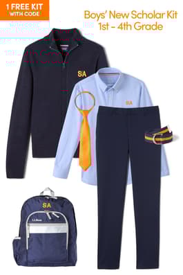  of Boys' New Scholar Kit 1st to 4th Grade (One FREE kit w/code) 