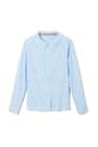 front view of  5-Pack Long Sleeve Peter Pan Collar Blouse opens large image - 2 of 3
