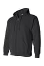 side view of  Heavy Cotton Full Zip Hoodie - FINAL SALE opens large image - 3 of 3