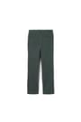 Back View of Girls' Straight Fit Stretch Twill Pant - FINAL SALE opens large image - 2 of 2
