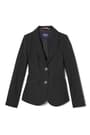 Front view of Girls Classic School Blazer - FINAL SALE opens large image - 1 of 2
