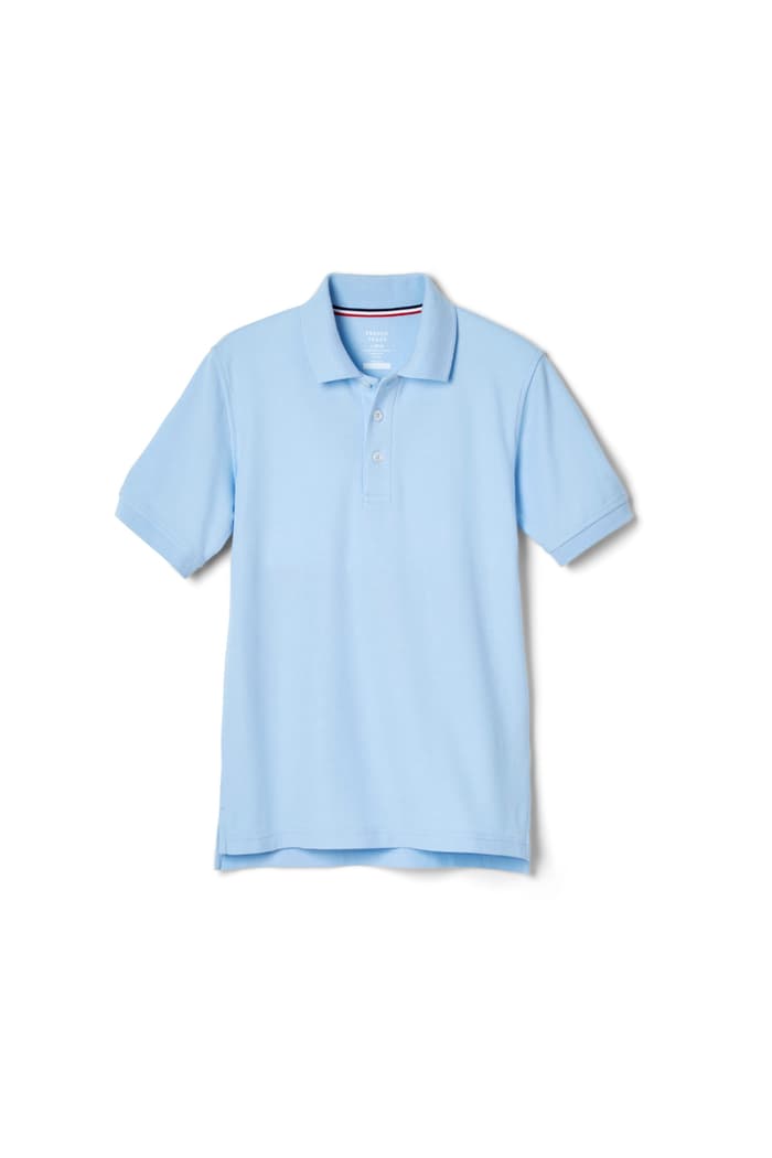 Front view of Short Sleeve Pique Polo 