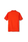 Back View of Short Sleeve Piqué Polo  - 2 of 4