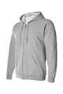 Complete front view of Heavy Cotton Full Zip Hoodie - FINAL SALE opens large image - 3 of 3