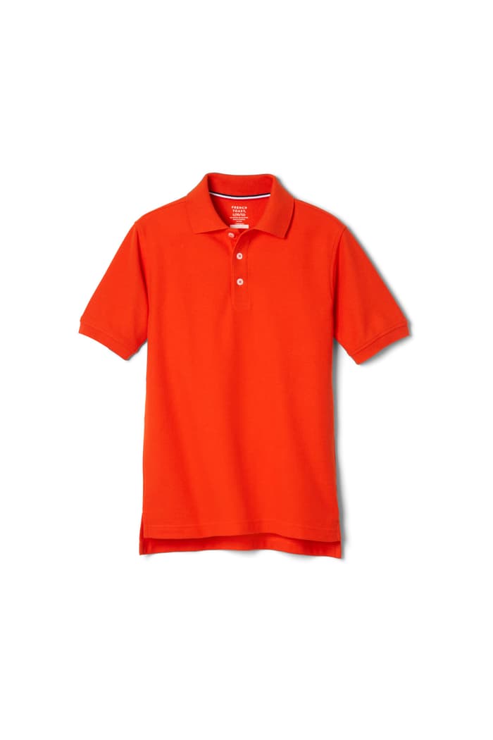 Front view of Short Sleeve Piqué Polo 