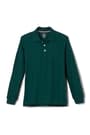 Front view of long sleeve pique polo of  Long Sleeve Piqué Polo - 1 of 4