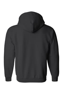 back view of  Heavy Cotton Full Zip Hoodie - FINAL SALE