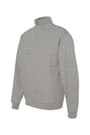 Complete front view of Jerzees - Nublend® Quarter-Zip Cadet Collar Sweatshirt - FINAL SALE opens large image - 3 of 3