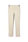 Front view of Girls' Pull-On Skinny Fit Stretch Twill Pant with Striped Elastic Waistband opens large image - 1 of 2