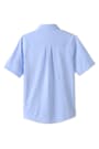 Back View of Short Sleeve Knit Oxford Shirt with Success Academy Logo opens large image - 2 of 2