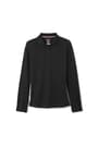 front view of  5-Pack Long Sleeve Fitted Stretch Pique Polo (Feminine Fit) opens large image - 2 of 7