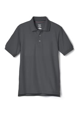 front view of  Short Sleeve Pique Polo