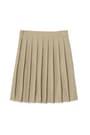 back view of  At The Knee Pleated Skirt opens large image - 2 of 4