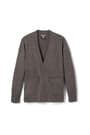 Front view of V-Neck Sweater Cardigan opens large image - 1 of 4