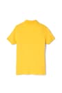 Back View of Short Sleeve Fitted Interlock Polo with Picot Collar (Feminine Fit)  - 2 of 4