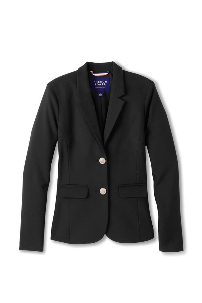 Front view of Classic Fitted School Blazer (Feminine Fit) - FINAL SALE 