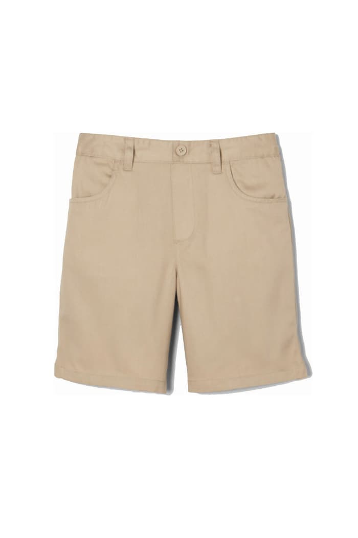 Front view of Girls' Pull-On Twill Short 