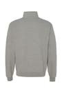 Back View of Jerzees - Nublend® Quarter-Zip Cadet Collar Sweatshirt - FINAL SALE opens large image - 2 of 3
