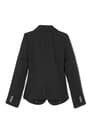 Back View of Girls Classic School Blazer - FINAL SALE opens large image - 2 of 2