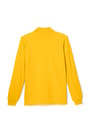 Back View of Long Sleeve Piqué Polo opens large image - 2 of 4