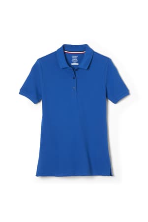 front view of  Adult Short Sleeve Stretch Pique Polo - FINAL SALE