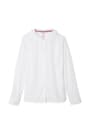 front view of  5-Pack Long Sleeve Peter Pan Collar Blouse opens large image - 3 of 3