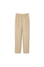 Front view of Adjustable Waist Pleated Double Knee Pant - FINAL SALE opens large image - 1 of 3