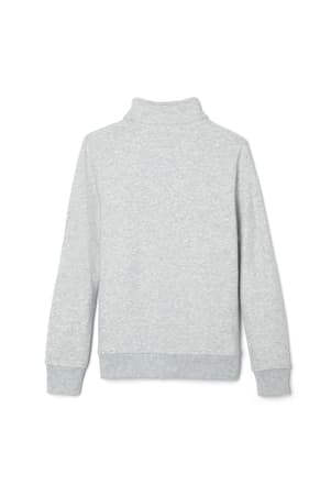 back view of  Quarter Zip Fleece Sweatshirt
