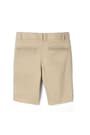 Back shot of  Girls' Stretch Twill Bermuda Short opens large image - 2 of 5