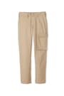 front view of  Boys' Adaptive Seated Straight Fit Stretch Twill Pant with Thigh Pocket opens large image - 1 of 2