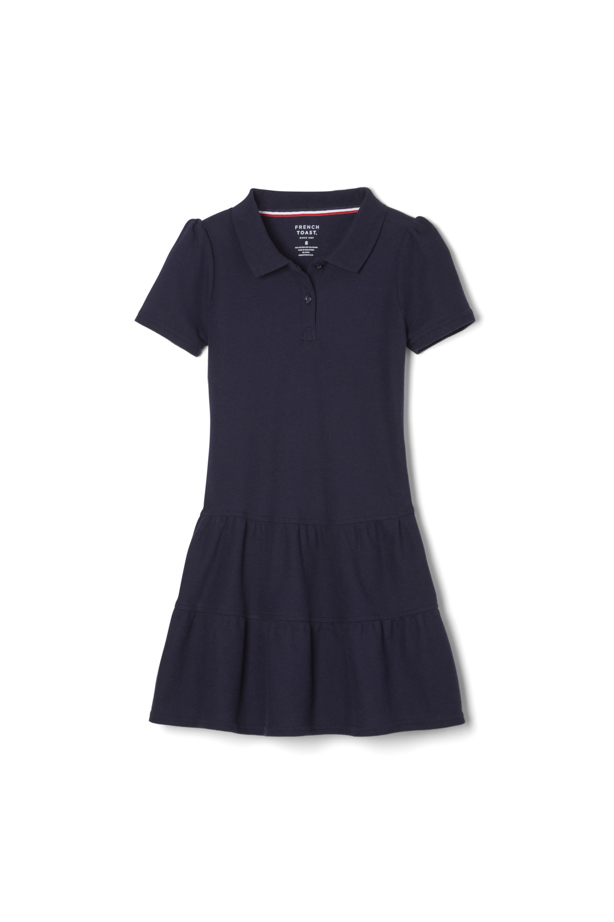 Girls navy 2024 polo dress