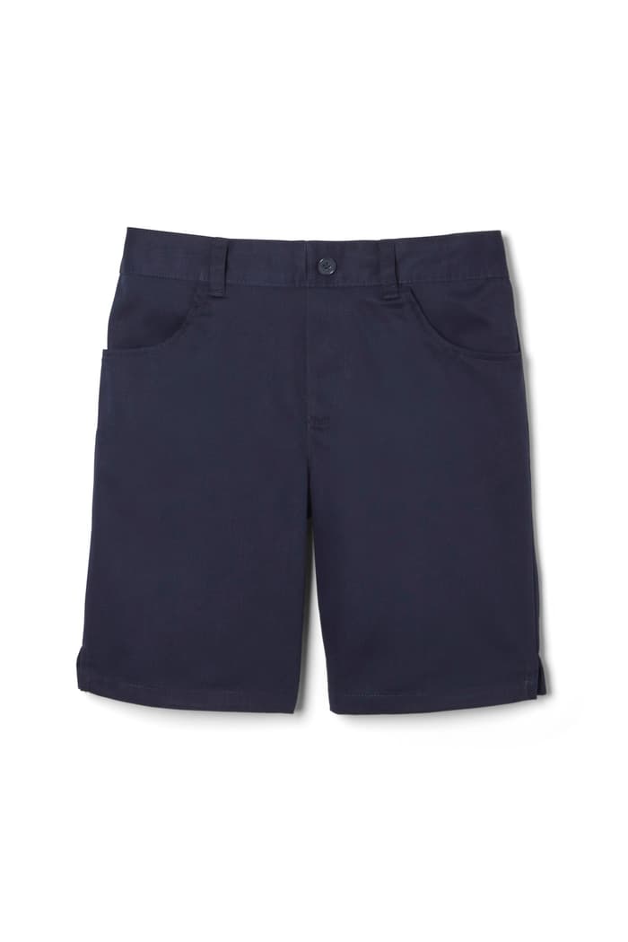 Front view of  Girls' Pull-On Twill Short - FINAL SALE