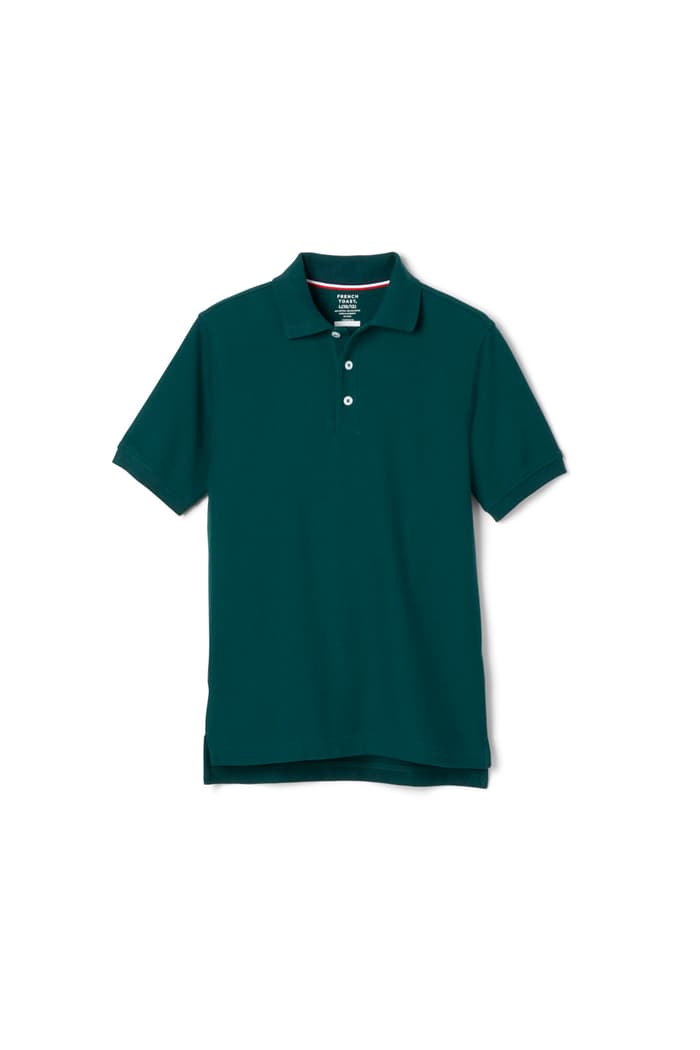 Front view of Short Sleeve Pique Polo 