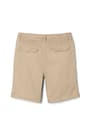 Back View of Girls' Pull-On Twill Short opens large image - 2 of 2