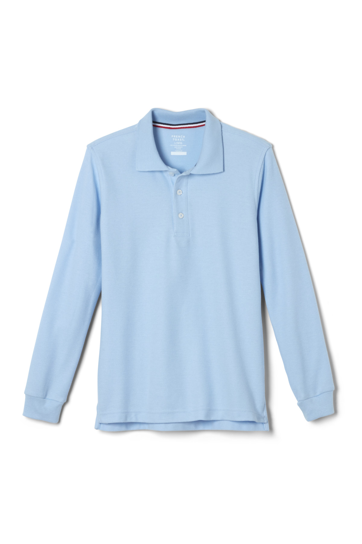 Long Sleeve Pique Coed Polo - French Toast