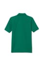 Back View of Short Sleeve Pique Polo opens large image - 2 of 5