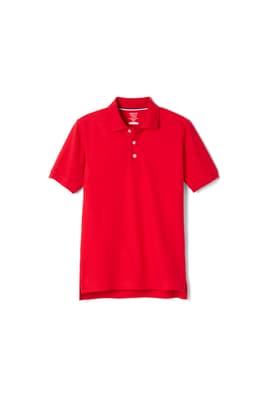 Product Image with Product code 1012,name  Short Sleeve Pique Polo   color RED 