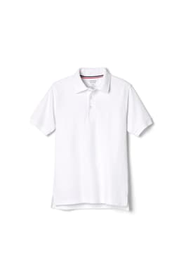 Product Image with Product code 1012,name  Short Sleeve Pique Polo   color WHIT 