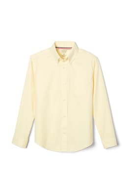 front view of  Long Sleeve Oxford Shirt