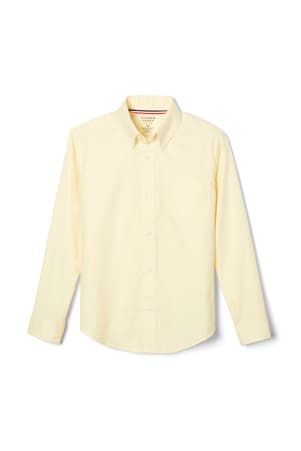 Product Image with Product code 1017,name  Long Sleeve Oxford Shirt   color YELL 
