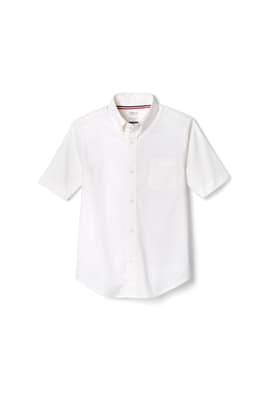 Product Image with Product code 1020,name  Short Sleeve Oxford Shirt   color WHIT 