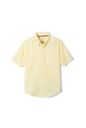 Product Image with Product code 1020,name  Short Sleeve Oxford Shirt   color YELL 