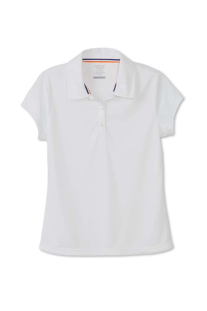Front view of New! Short Sleeve Performance Polo (Feminine Fit) 